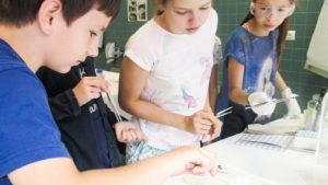 Schulkinder besuchen das ZWT