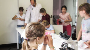 Schulkinder besuchen das ZWT